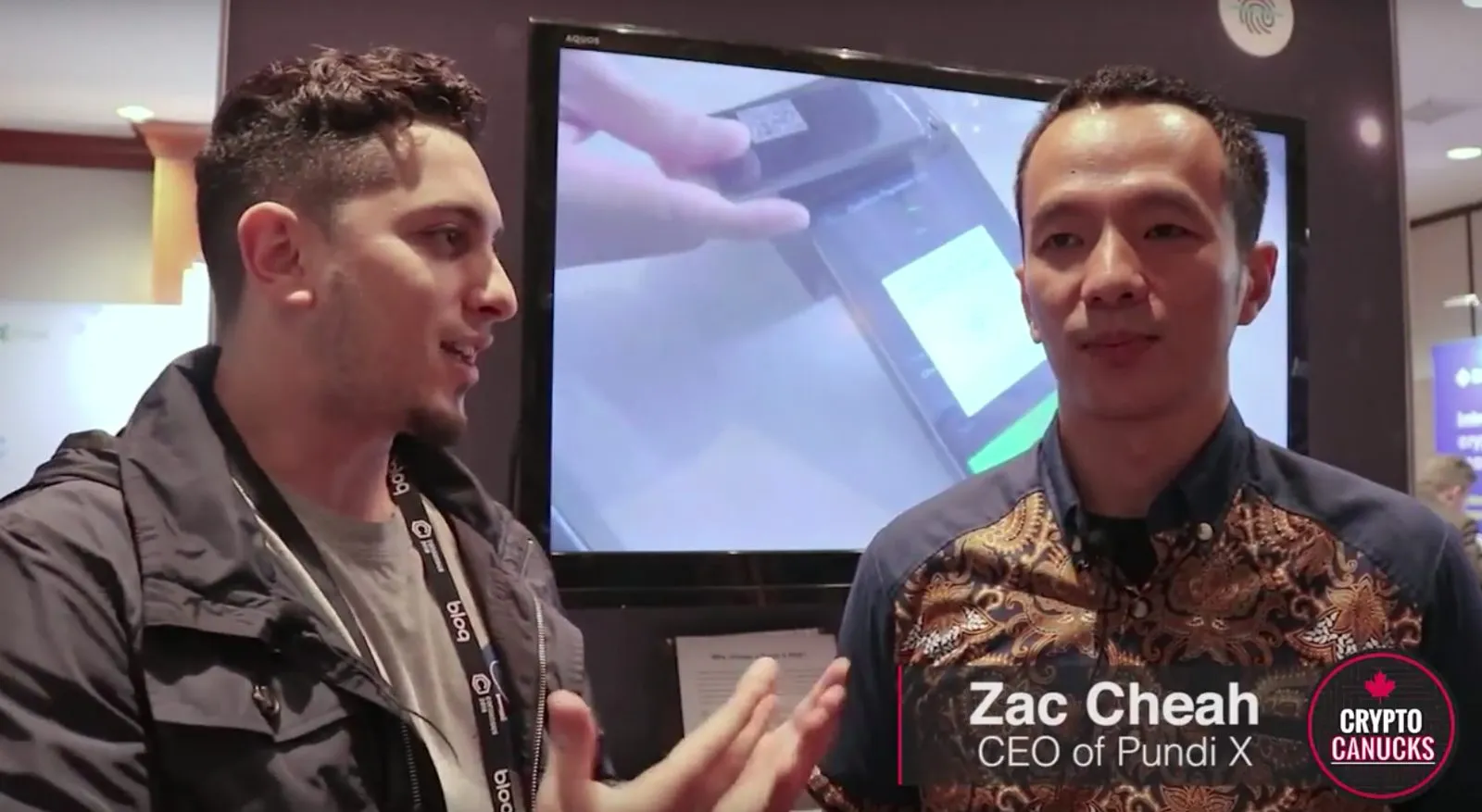 Zac Cheah, CEO of PundiX Interview at Consensus 2018